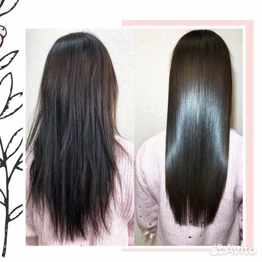 Кератиновое выпрямление ботокс Нанопластика