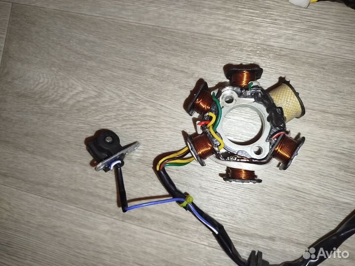 Генератор на мопед альфа