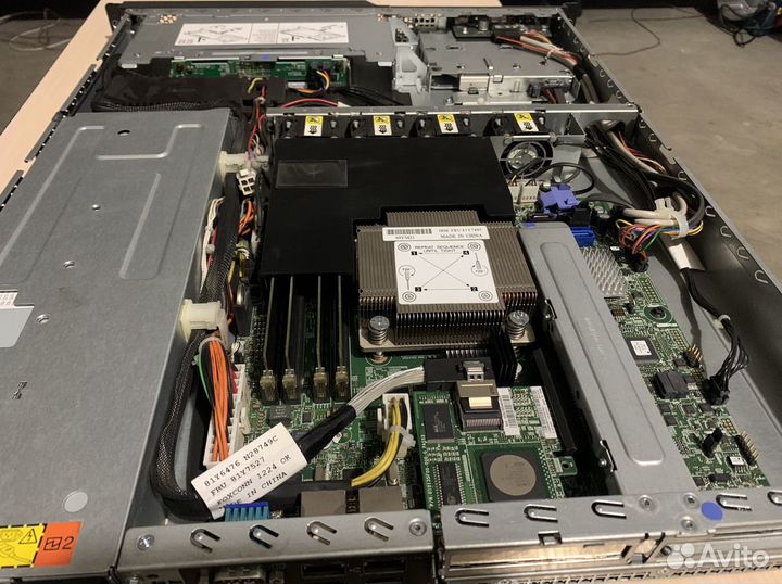 Сервер IBM x3250 M4 E3-1240 16Gb Ram 4x300GB hdd