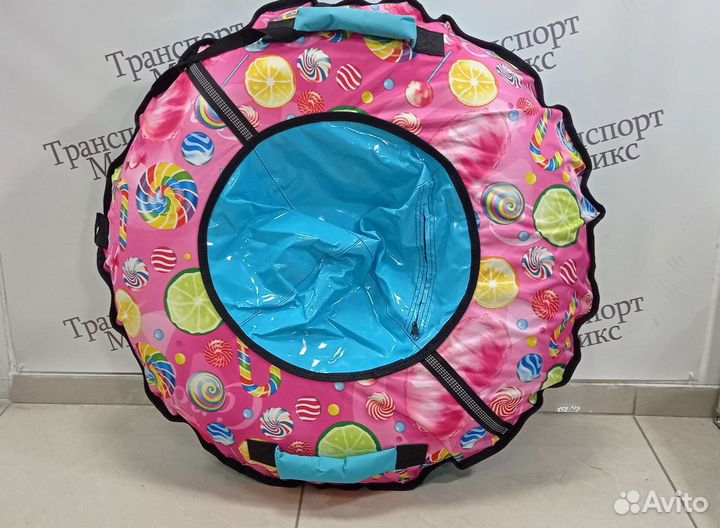 Тюбинг ватрушки фирменные Ника Россия 60-120 см