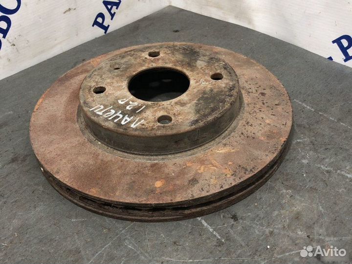 Тормозной диск передний Chevrolet Lacetti