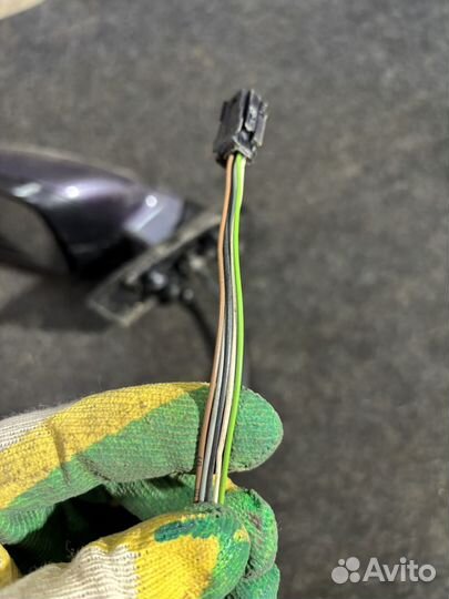 Зеркало заднего вида левое Peugeot 307