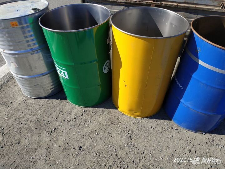 Бочка металлическая 200л