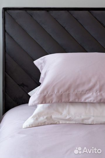 107TD-D26G2-NAV BEG Комплект наволочек сатин беж 5