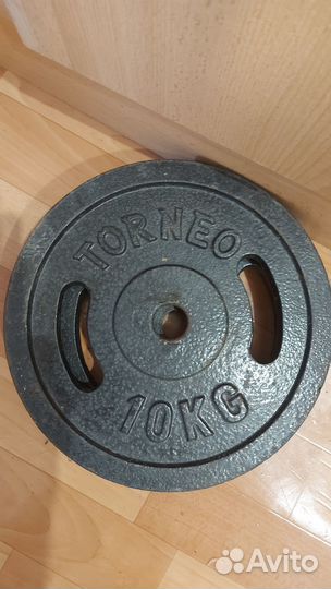 Блины для штанги 10 кг