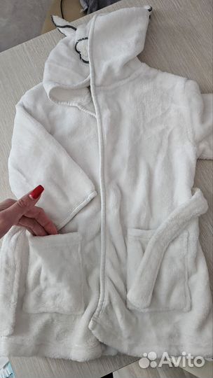 Детский махровый халат 80-86