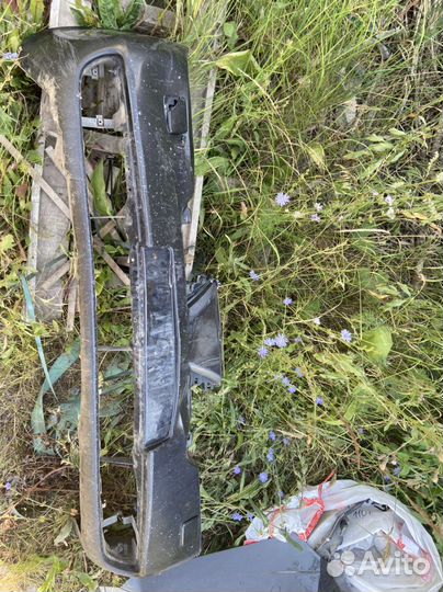 Бампер и крыло