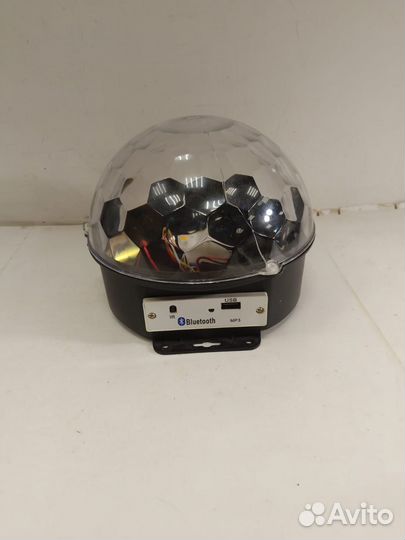 Дискошар музыкальный проектор колонка Bluetooth