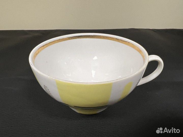 Чашка Дулёво жёлтая 1 сорт