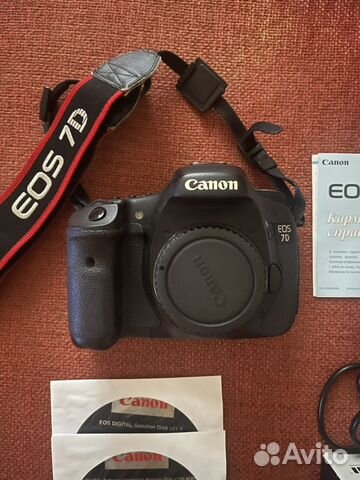 Зеркальный фотоаппарат Canon EOS 7D купить в Москве | Электроника | Авито
