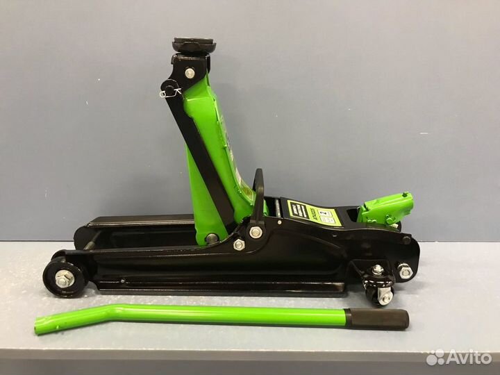 Домкрат подкатной 2.0т (в кейсе) (h80-385мм)