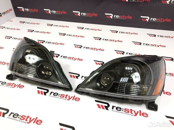 Фары Lexus GX470 Черные