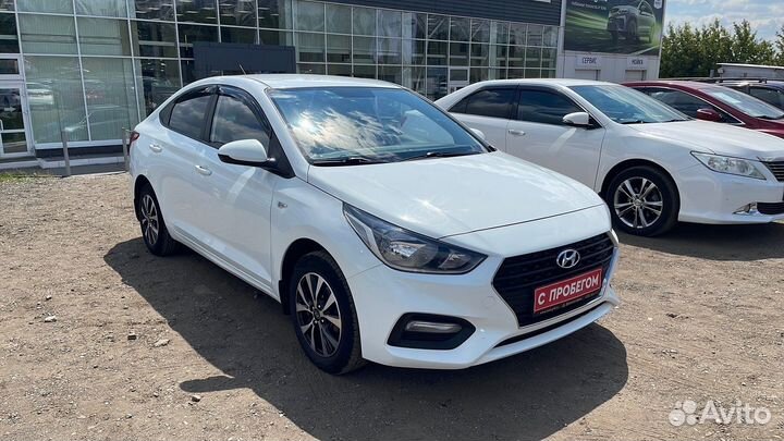 Hyundai Solaris 1.6 МТ, 2017, 103 000 км