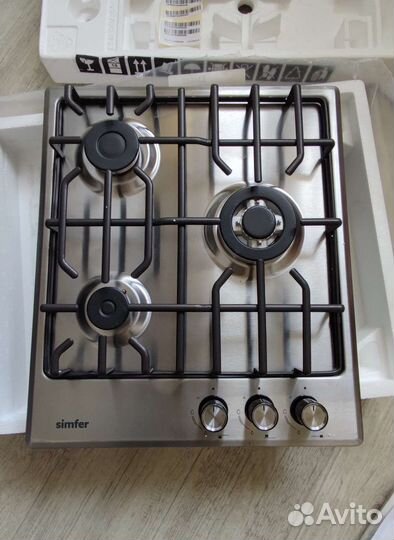 Газовая варочная панель 3 конфорки
