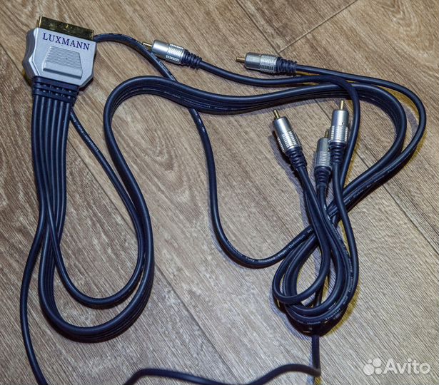 Кабель Luxmann Scart-6RCA 1.5 метра