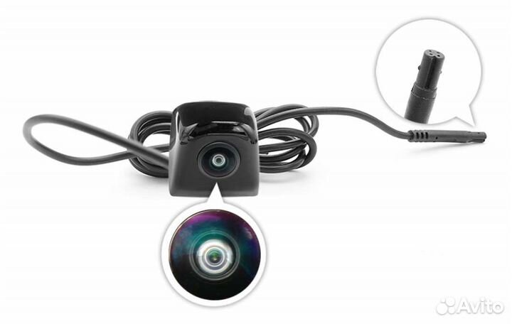 Камера заднего вида.AHD. Рыбий глаз.175 Градусов