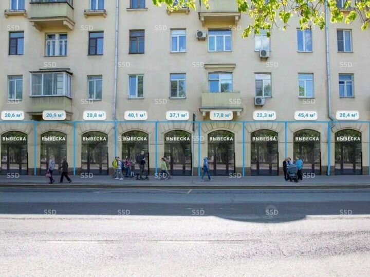 Продам торговое помещение, 37.1 м²