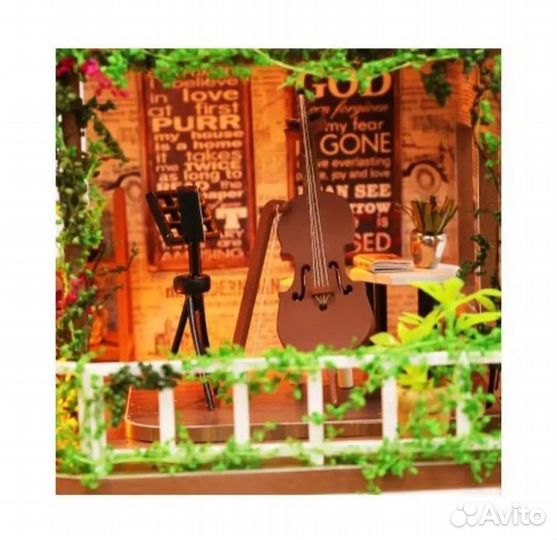 Сборная модель Лаунж кафе DIY