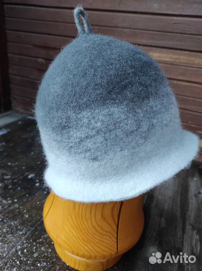 Шапочка банная валяная 