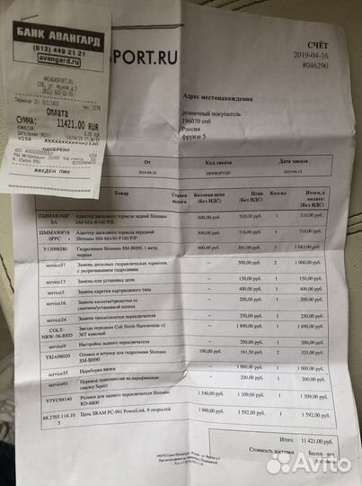 Cube AMS Pro ростовка 20”