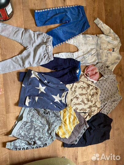 Вещи пакетом, игрушки, обувь, разное