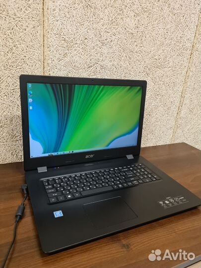 Как Новый 17 дюймов Мощный ноутбук Acer