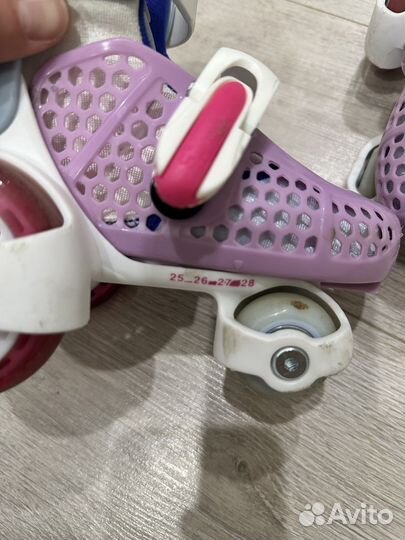 Роликовые коньки ролики детские