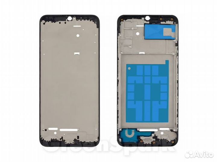 Рамка дисплея для Samsung A037F Galaxy A03s черны