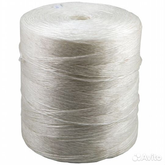 Шпагат пп, текс2200, белый (5кг)