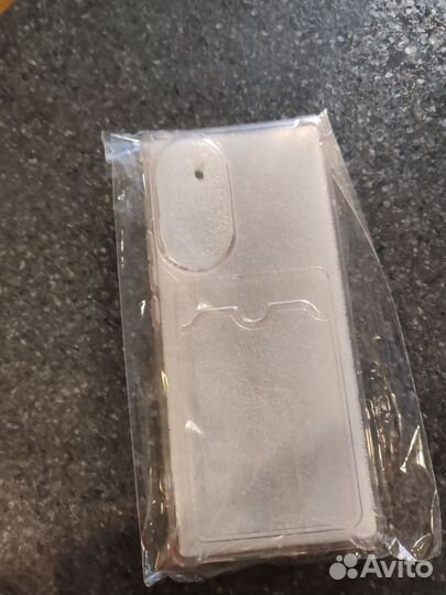 Силиконовый чехол с картхолдером для Honor70