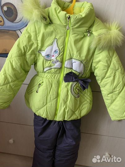 Зимний костюм для девочки