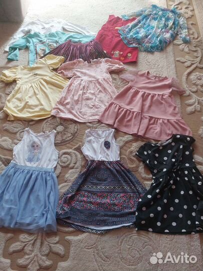 Платья для девочки 4-6 лет