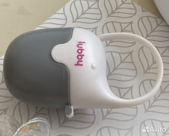 Пустышка avent 0-6 Контейнер lubby