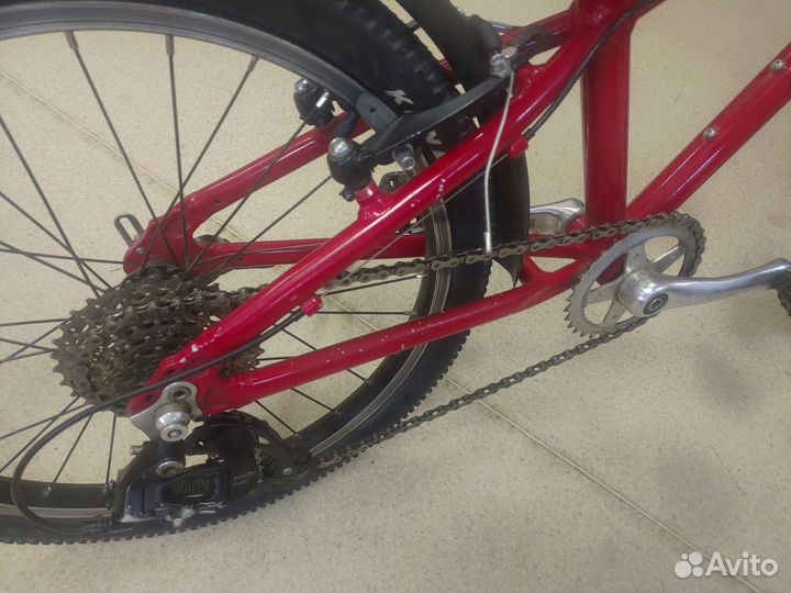 Суперлегкий детский велосипед 20 kubikes легче shu