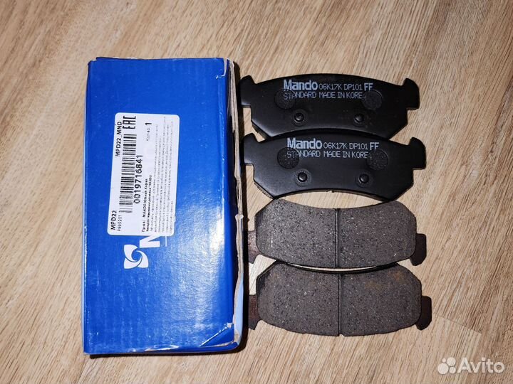 Задние тормозные колодки для Chevrolet Laccetti