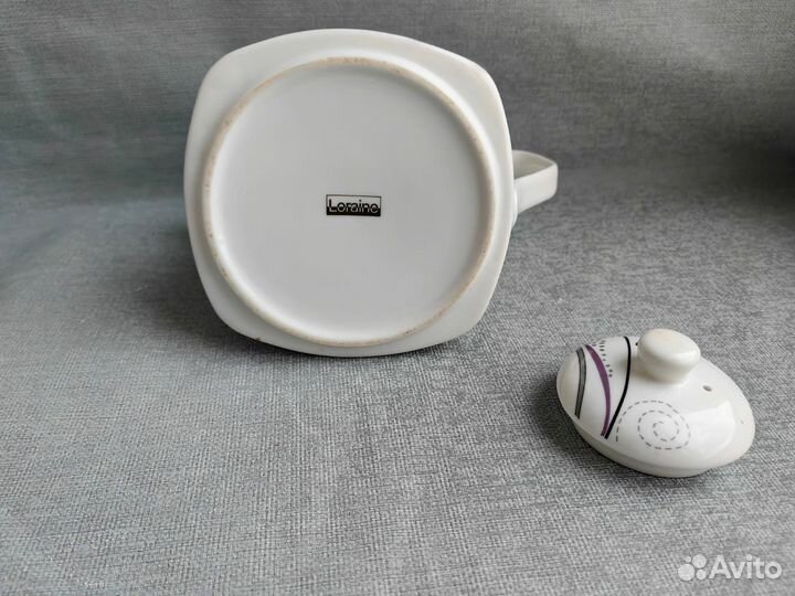 Заварочный чайник фарфор 15см