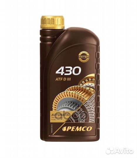 ATF dexron III 1л (авт. транс. синт. масло) HCV