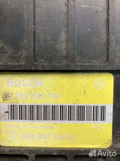 Блок управления двигателем Ауди 80 b3