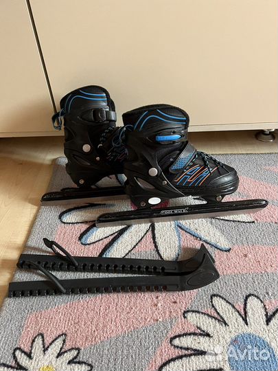 Раздвижные конькобежные коньки