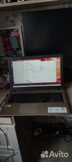 Ноутбук asus f540m 15