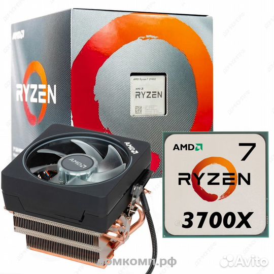 Процессор AMD Ryzen 7 3700X box на гарантии днс