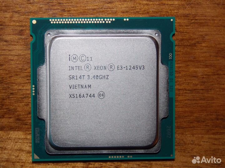 Intel Xeon E3-1275v3 E3-1245v3 /LGA 1150 рабочие
