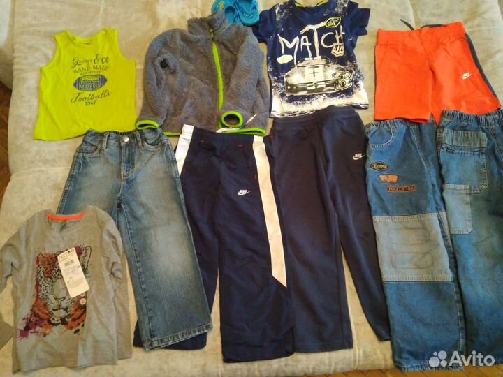 Детские вещи пакетом на мальчика бу+школьная форма