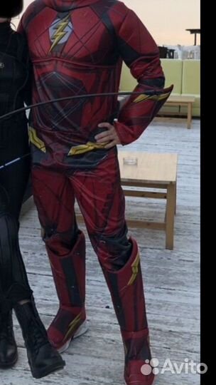 Прокат Аренда 10 Костюм Флэш Зеленый Фонарь Робин