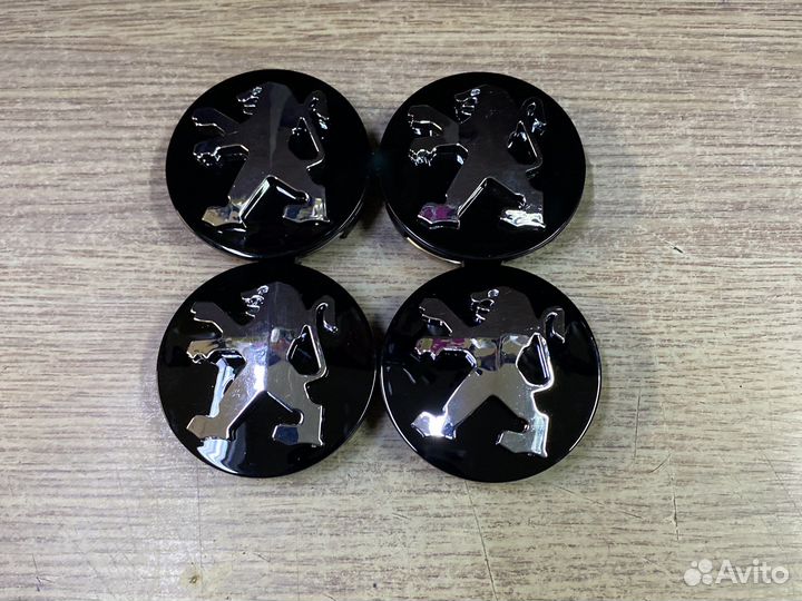 Колпаки на литье Peugeot 60 мм