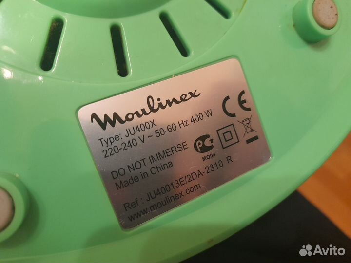 Соковыжималка moulinex JU400X