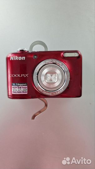 Компактный фотоаппарат nikon coolpix l27