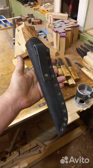 Нож охотничий якутский кованый