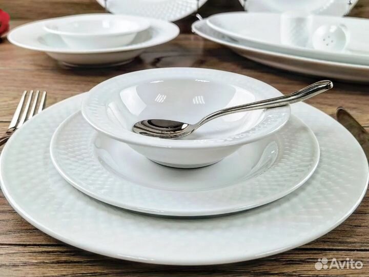 Сервиз в стиле Villeroy&Boch Radiance White