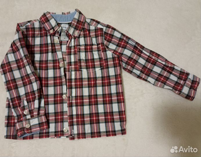 Рубашка на мальчика 80 86